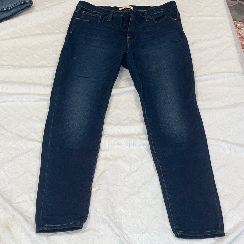 Madewell Dark Blue Skinny Jeans